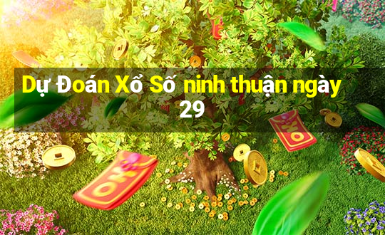 Dự Đoán Xổ Số ninh thuận ngày 29