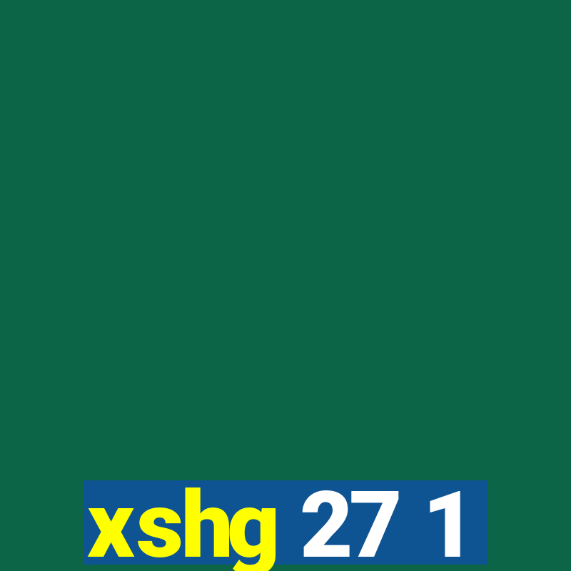 xshg 27 1