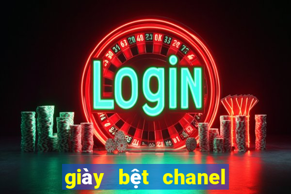 giày bệt chanel chính hãng