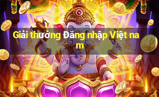 Giải thưởng Đăng nhập Việt nam