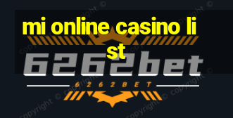 mi online casino list