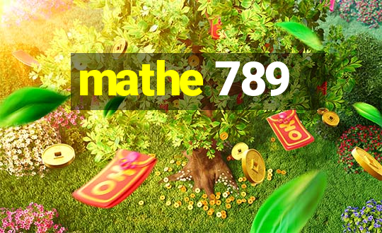 mathe 789