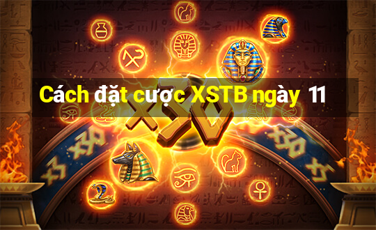 Cách đặt cược XSTB ngày 11