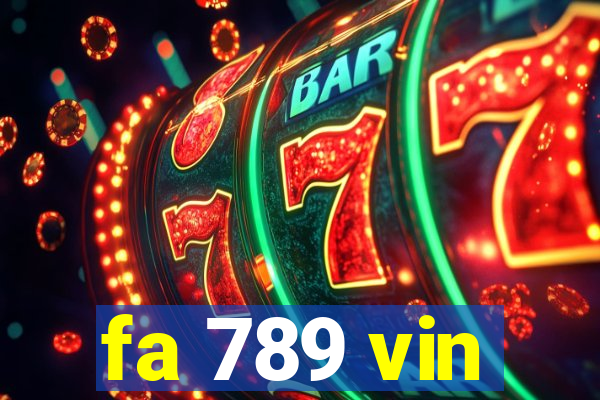 fa 789 vin