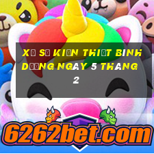 xổ số kiến thiết bình dương ngày 5 tháng 2