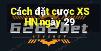 Cách đặt cược XSHN ngày 29