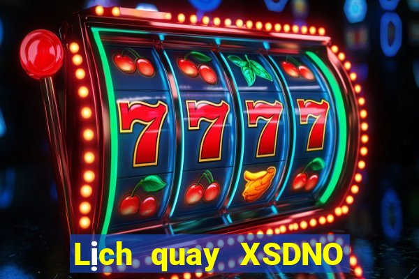 Lịch quay XSDNO ngày 22