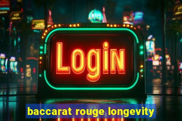 baccarat rouge longevity