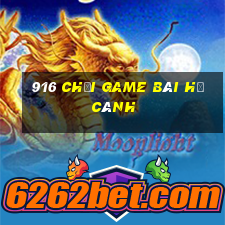 916 Chơi game bài hạ cánh