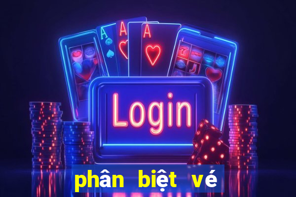 phân biệt vé số thật giả