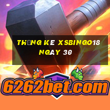 Thống kê XSBINGO18 ngày 30