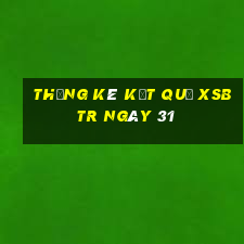 THỐNG KÊ KẾT QUẢ XSBTR ngày 31