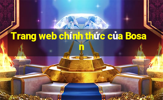 Trang web chính thức của Bosan