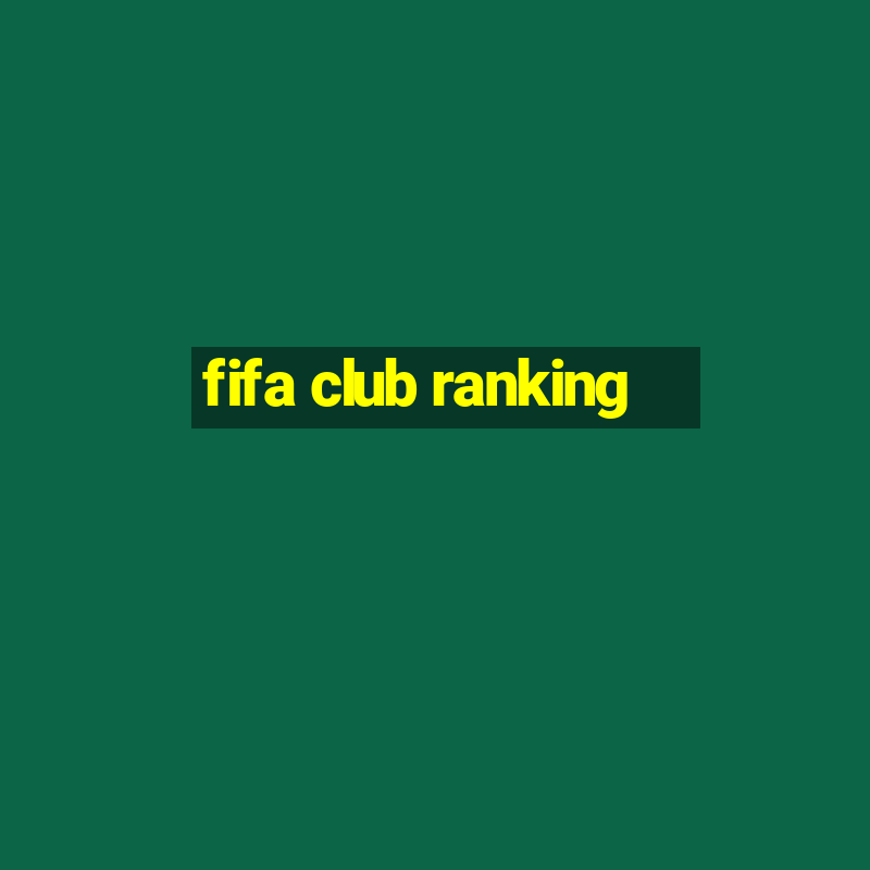 fifa club ranking