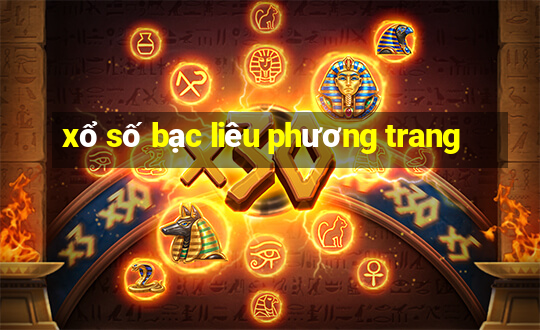 xổ số bạc liêu phương trang