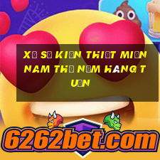 xổ số kiến thiết miền nam thứ năm hàng tuần