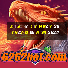 xổ số đà lạt ngày 25 tháng 09 năm 2024