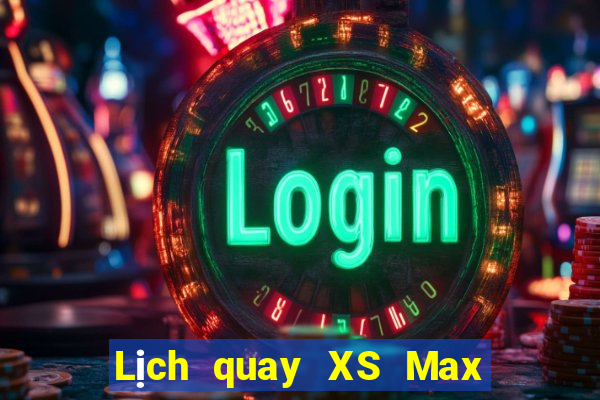 Lịch quay XS Max 3D ngày 1