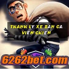 thanh lý xe bán cá viên chiên