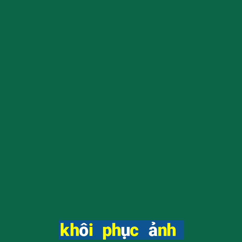 khôi phục ảnh đã xóa