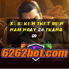 xổ số kiến thiết miền nam ngày 24 tháng 09