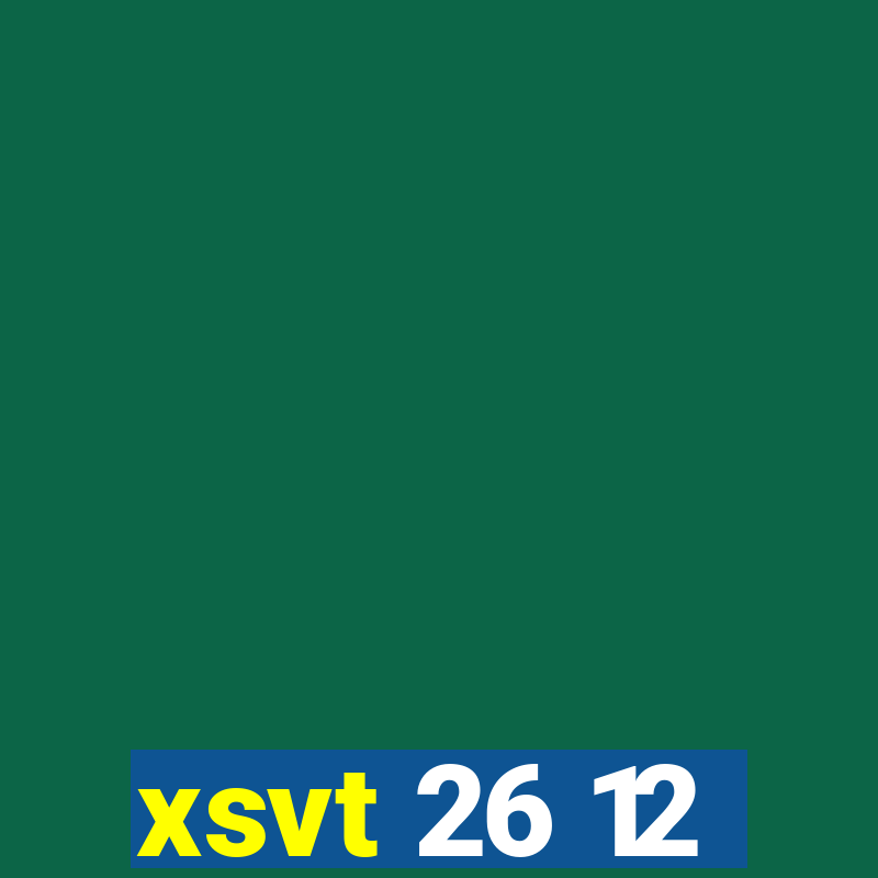 xsvt 26 12