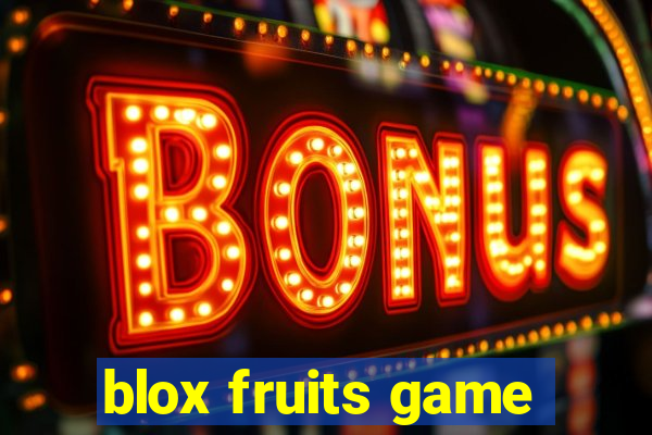 blox fruits game