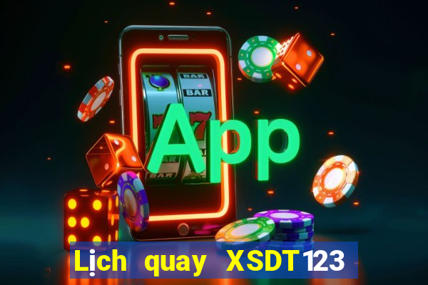 Lịch quay XSDT123 Thứ 6