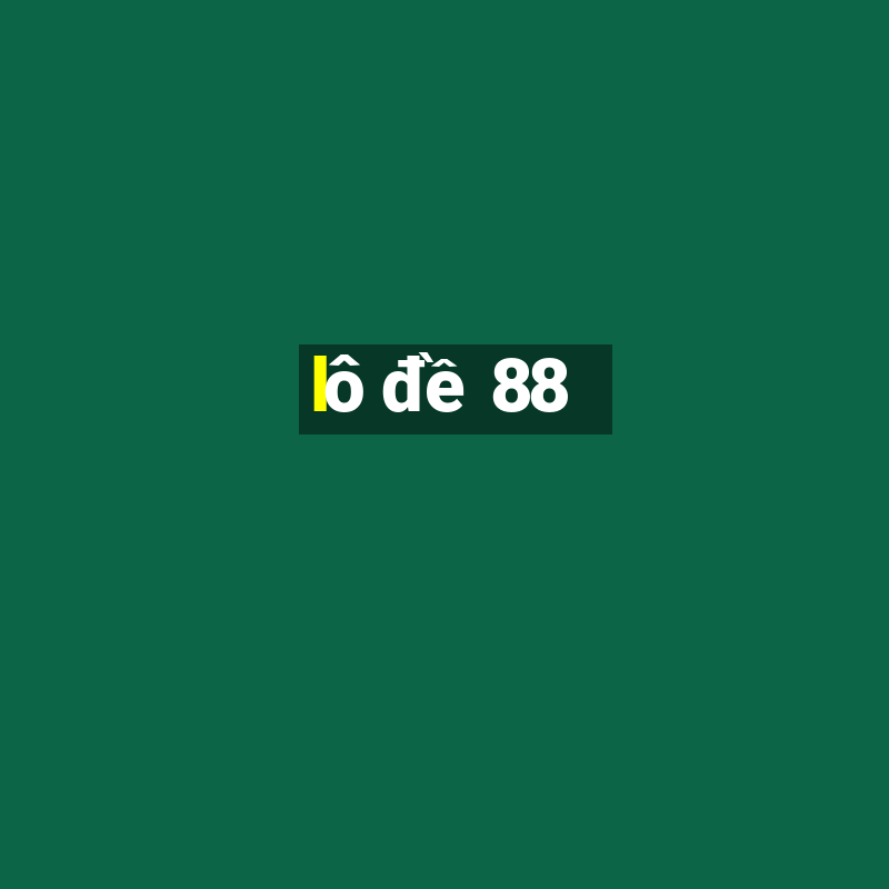 lô đề 88