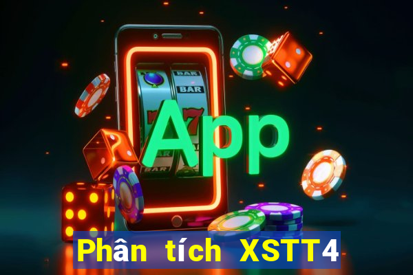 Phân tích XSTT4 Thứ 4