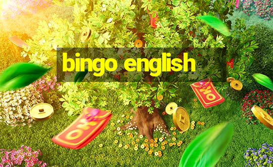 bingo english