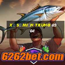 xổ số miền trung 03 04