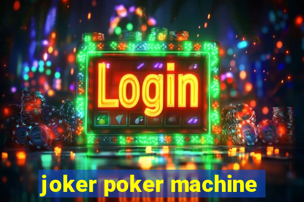 joker poker machine