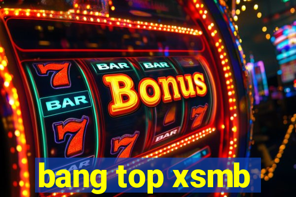 bang top xsmb