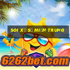 soi xổ số miền trung