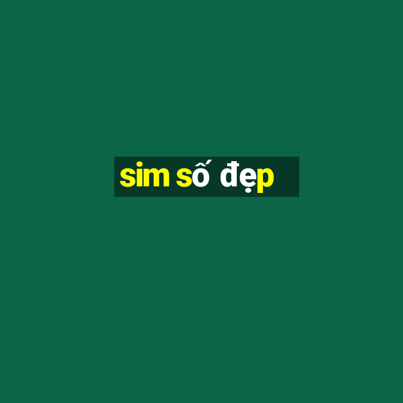 sim số đẹp