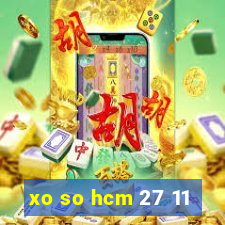 xo so hcm 27 11