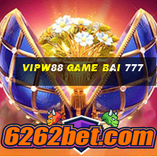 Vipw88 Game Bài 777