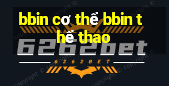 bbin cơ thể bbin thể thao