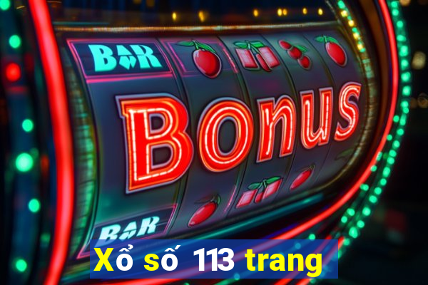 Xổ số 113 trang