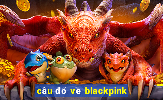 câu đố về blackpink