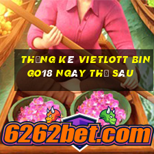 Thống kê vietlott Bingo18 ngày thứ sáu