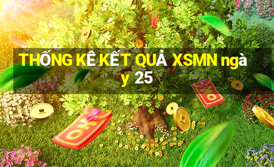 THỐNG KÊ KẾT QUẢ XSMN ngày 25