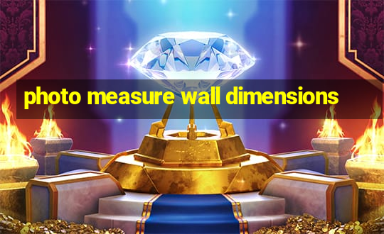 photo measure wall dimensions