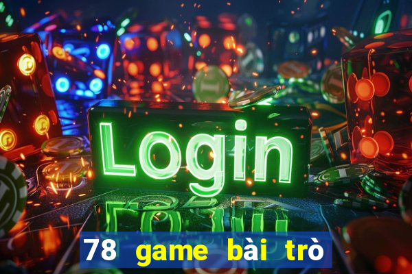 78 game bài trò chơi cũ