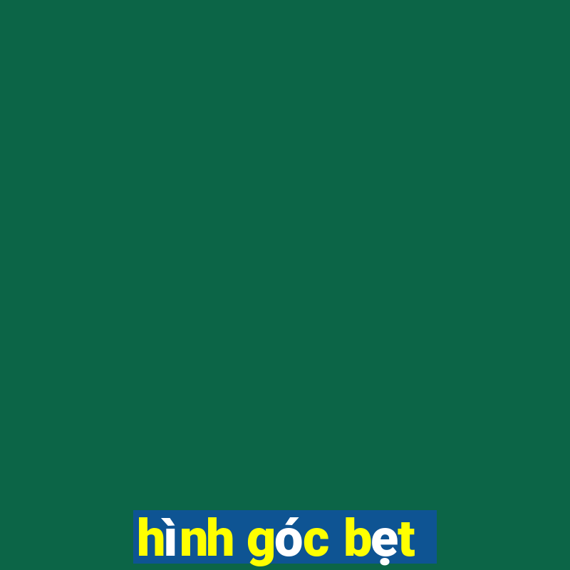 hình góc bẹt