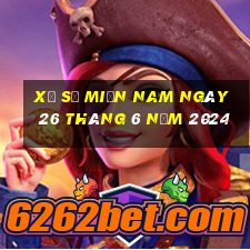 xổ số miền nam ngày 26 tháng 6 năm 2024