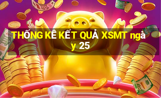 THỐNG KÊ KẾT QUẢ XSMT ngày 25