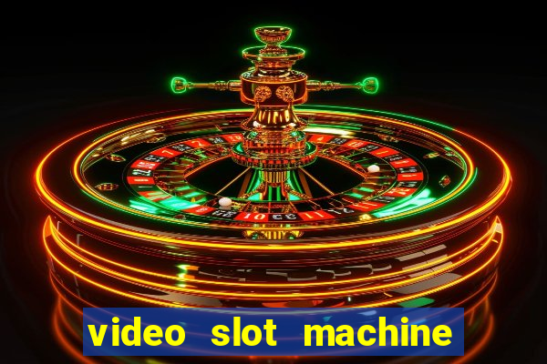 video slot machine for sale