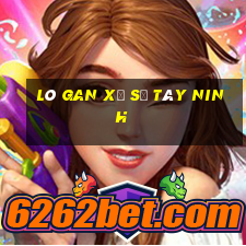 lô gan xổ số tây ninh